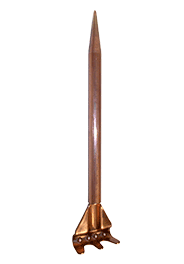 copper lightning rod